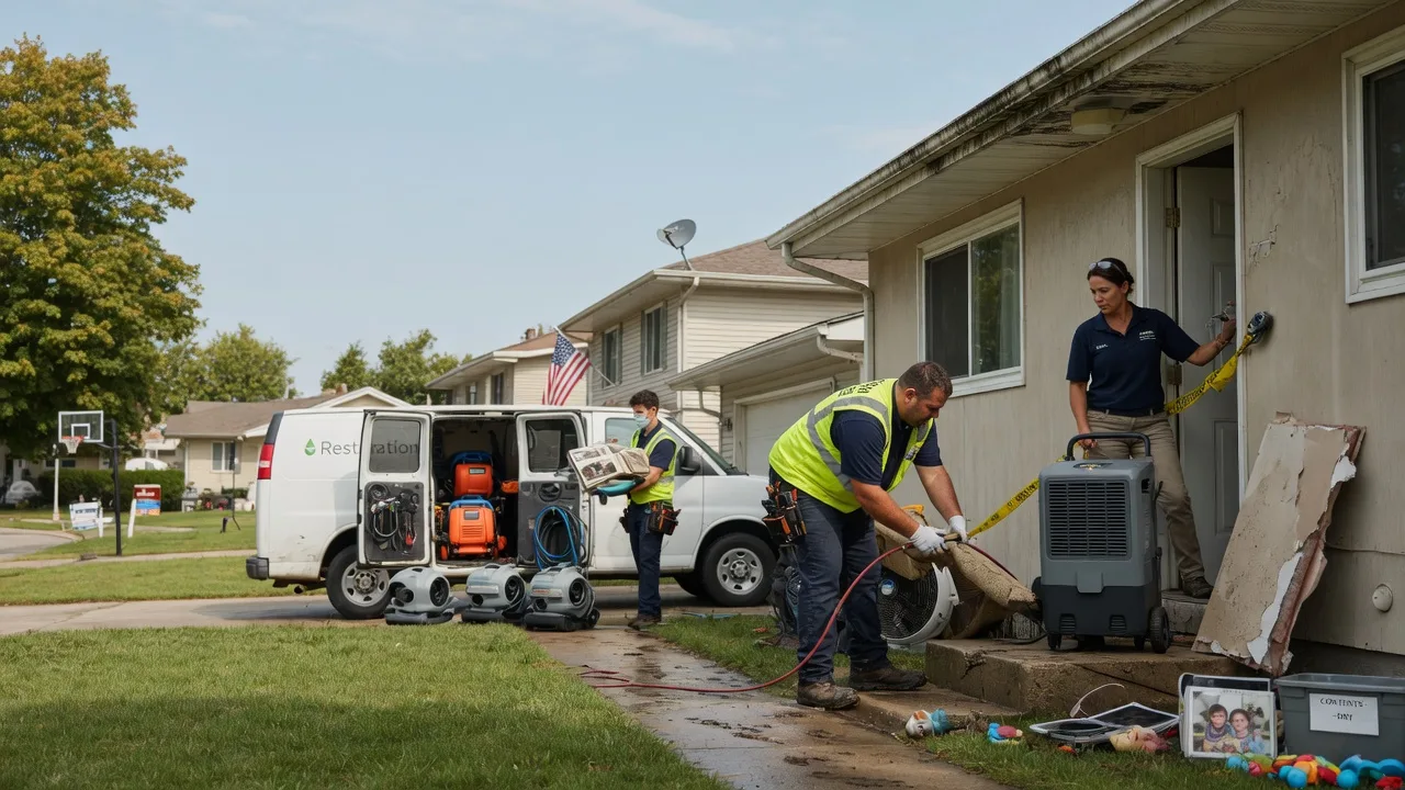 Water Damage Restoration in Plumtree, NC near me